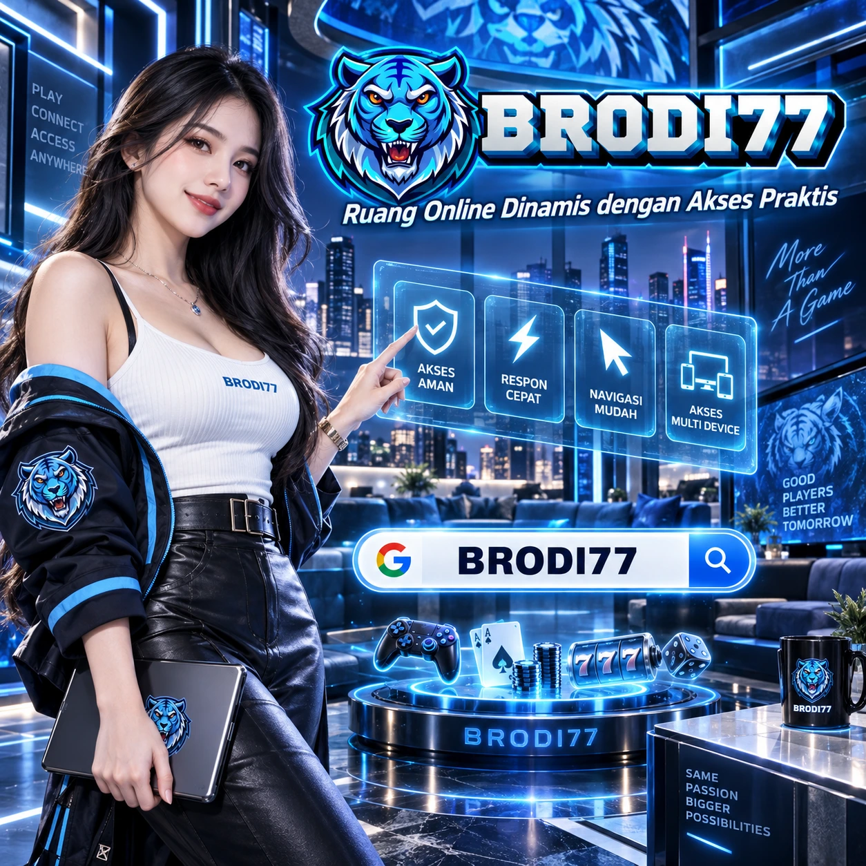 BRODI77: Ruang Online Dinamis dengan Akses Praktis